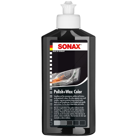 SONAX Polish + Wax Colour (for Black/White Cars)